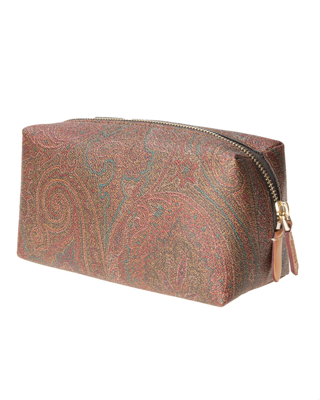 shop ETRO  Beauty: Etro beauty realizzato nell'inconfondibile tela Paisley jacquard e caratterizzato da finiture in pelle.
Chiusura con cerniera.
Accessori metallici con finitura dorata.
Fodera in tessuto logato ETRO.
Composizione Esterno: Tessuto di cotone Paisley jacquard spalmato con grana opaca e doppiato in tela.
Finiture: 100% pelle di vitello.
Fodera: 66% cotone, 34% poliestere.
Dimensioni: 20 x 10,5 x 8,5 cm.
Made in Italy.. 00389 8007-600 number 8998667